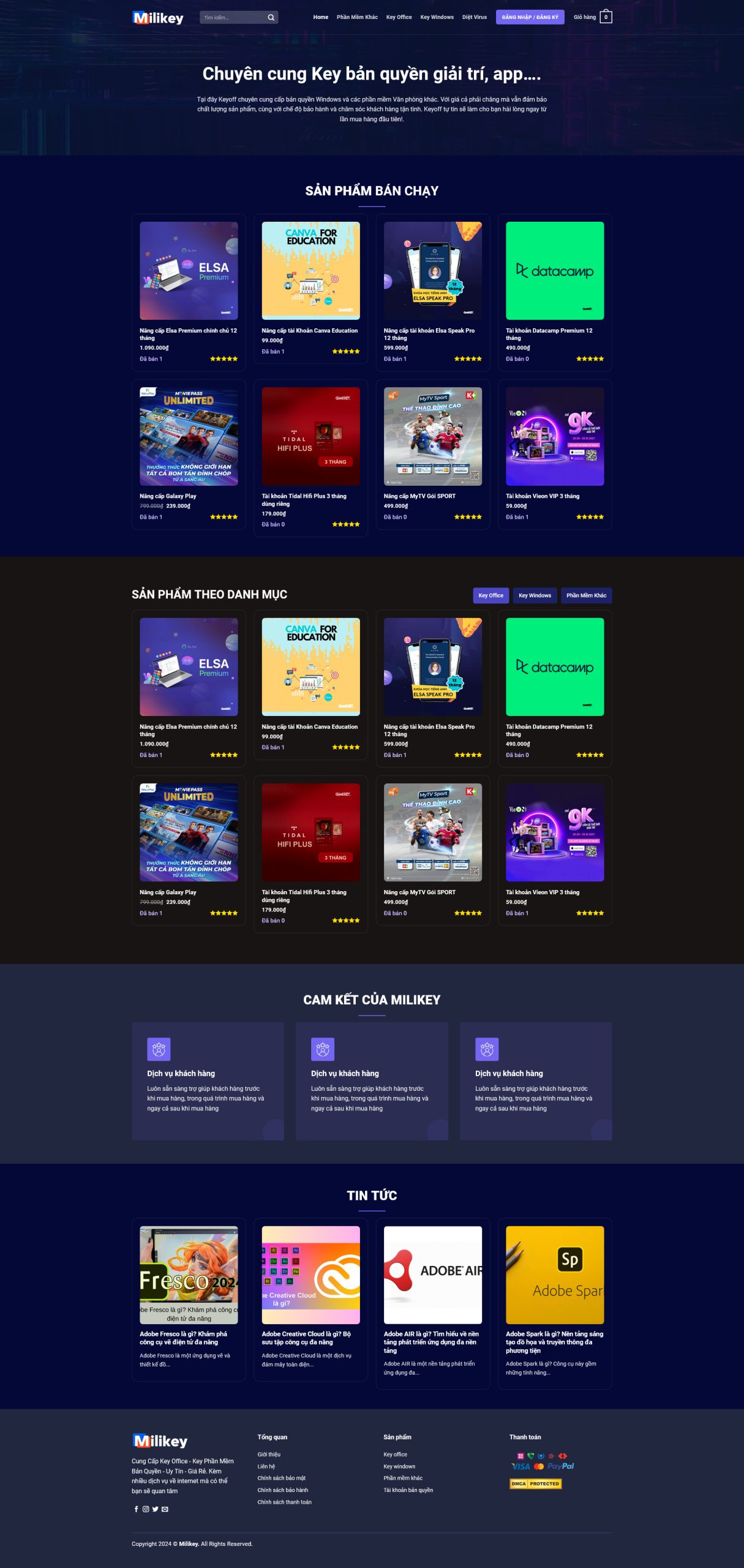 Ảnh Giao Diện Web Bán Tài Khoản Premium: Tự Động 100%, Chuẩn SEO 2026