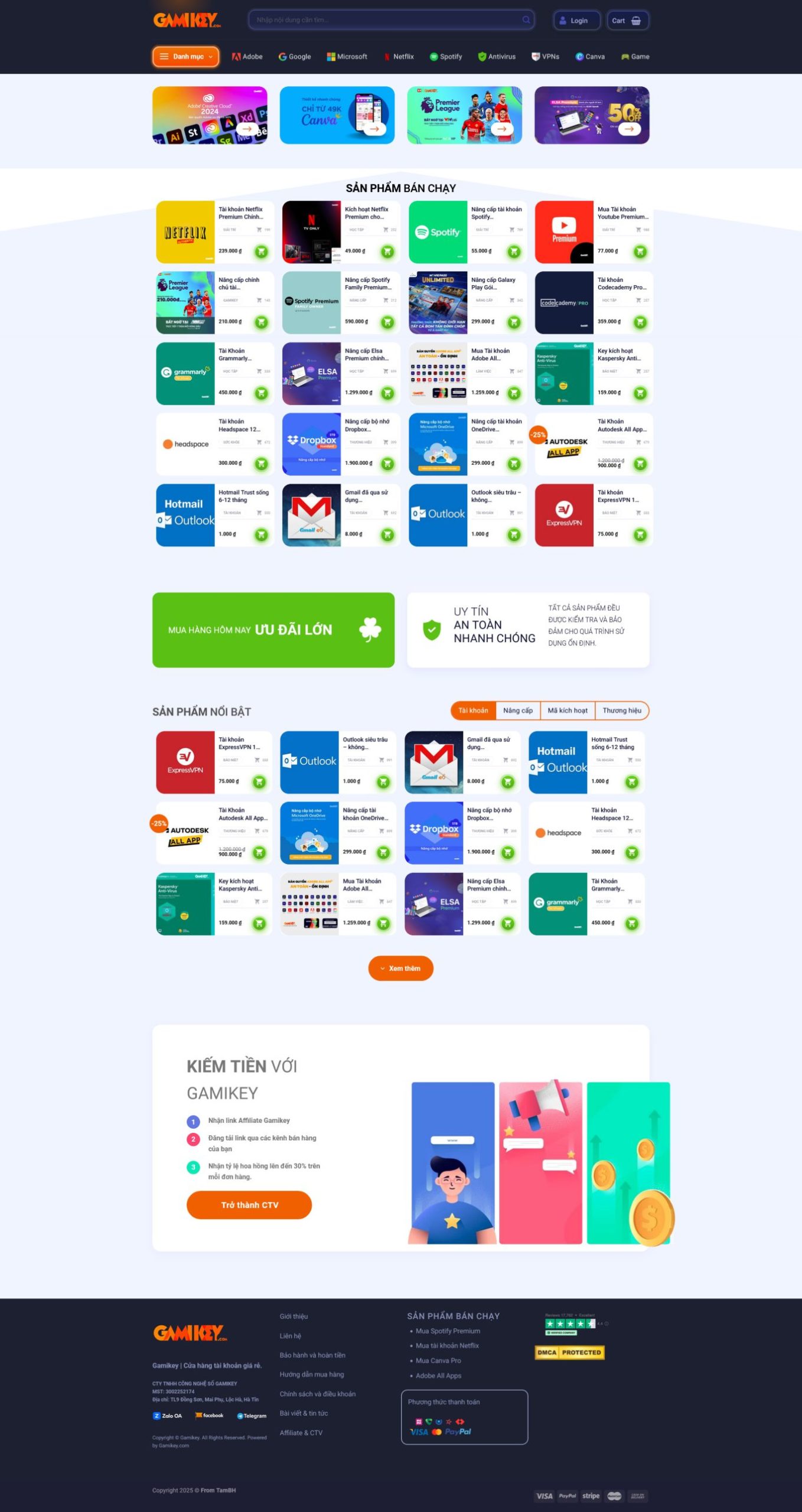 Ảnh Theme WordPress Bán Sản Phẩm Số Hiện Đại Chuẩn SEO 2026