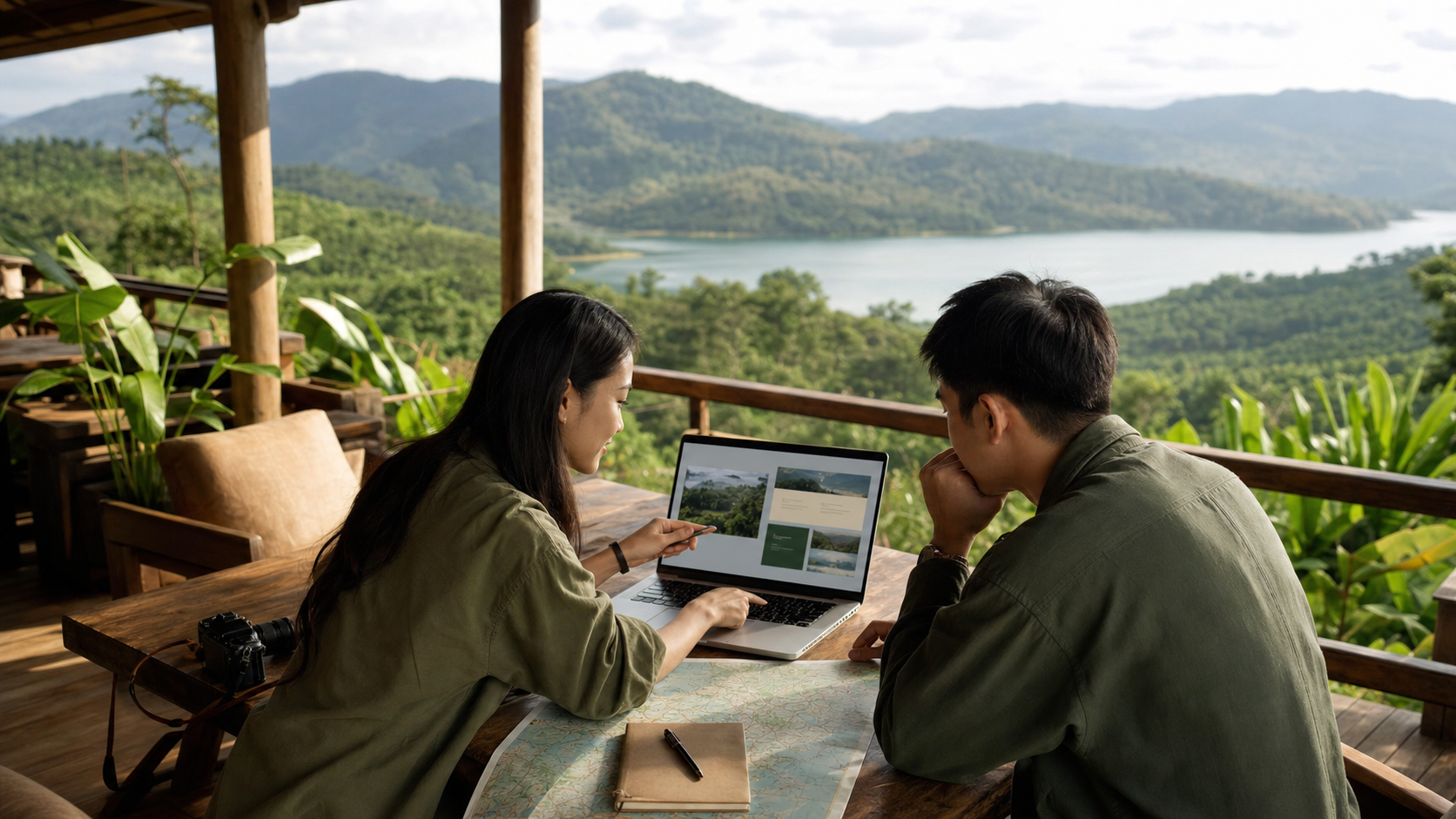 Website trải nghiệm và nhận yêu cầu tour cho đơn vị du lịch Đắk Lắk